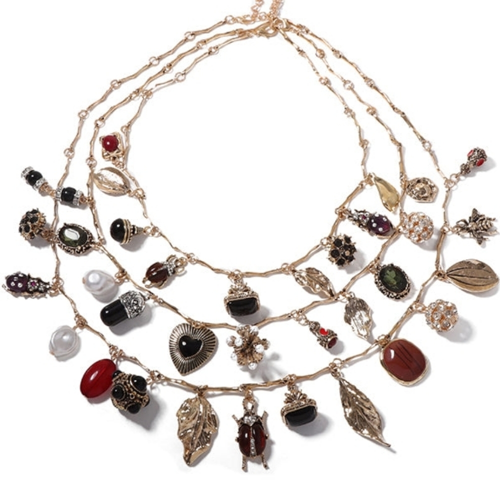 NWOT ZARA Set Of 3 Charm Necklaces
